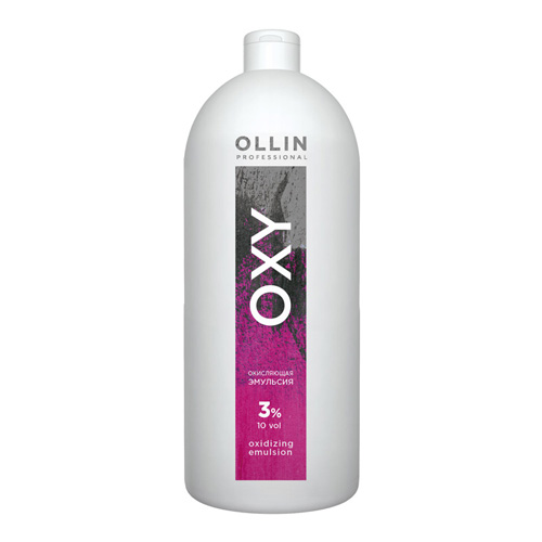 Ollin Professional Окисляющая эмульсия Oxidizing Emulsion 3% 10 vol, 1000 мл (Ollin Professional, Performance) окисляющая эмульсия для краски oxy emulsion 1000мл эмульсия 9%