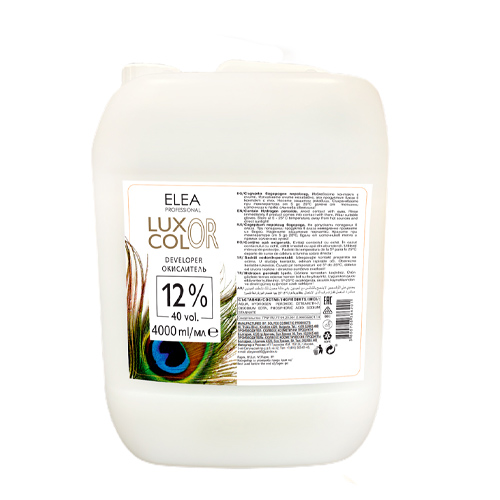 Елеа Профешнл Окислитель для волос 12% 4000 мл (Elea Professional, Luxor Color) фото 0