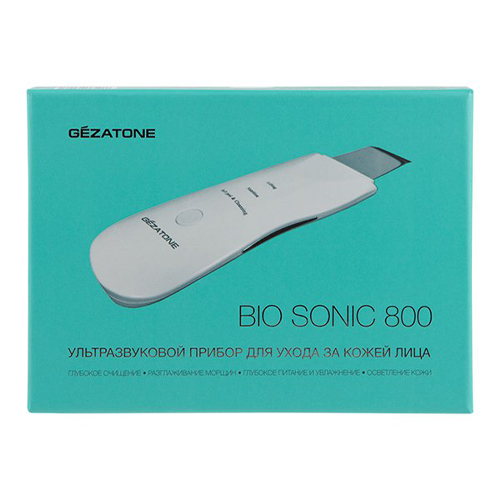 Жезатон Ультразвуковой прибор для ухода за кожей лица Bio Sonic 800 / BON-990 (Gezatone, Очищение и пилинг лица) Жезатон Ультразвуковой прибор для ухода за кожей лица Bio Sonic 800 / BON-990 (Gezatone, Очищение и пилинг лица) фото 1
