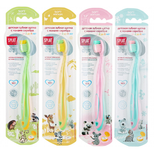 Сплат Зубная щетка Junior детская с ионами серебра мягкая щетина (Splat, Junior) фото 4