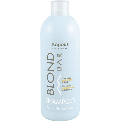 

Kapous Professional Шампунь с антижелтым эффектом, 500 мл (Kapous Professional, Blond Bar), Blond Bar