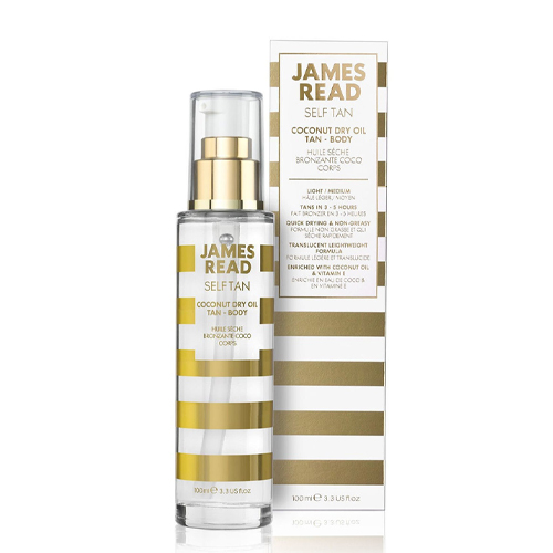 Джейм Рид Сухое кокосовое масло с эффектом загара Coconut Dry Oil Tan Body, 100 мл (James Read, Self Tan) фото 0