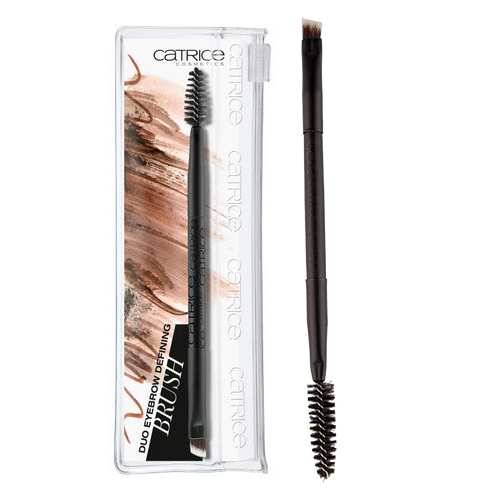 Катрис Кисть + щеточка для бровей 2 в 1 Duo Eyebrow Defining Brush (Catrice, Аксессуары) фото 0