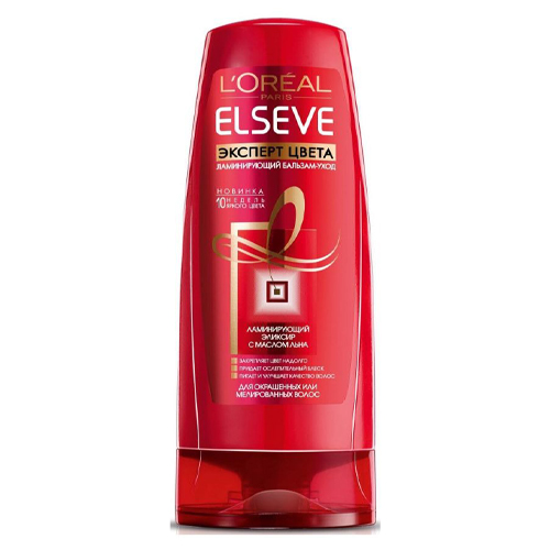 Лореаль Париж Ламинирующий бальзам Elseve Эксперт Цвета, 400 мл (L'oreal Paris, Elseve) фото 0