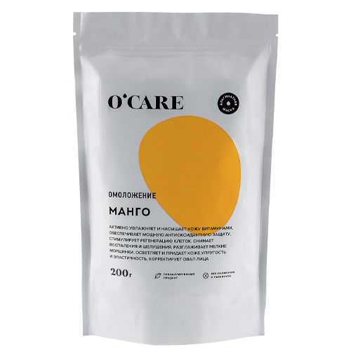 

O'Care Альгинатная маска с манго Дой-пак 200 г (O'Care, Альгинатные маски), Альгинатные маски