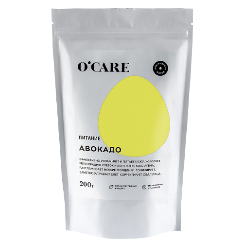 Океа Альгинатная маска с авокадо Дой-пак 200 г (O'Care, Альгинатные маски) фото 0