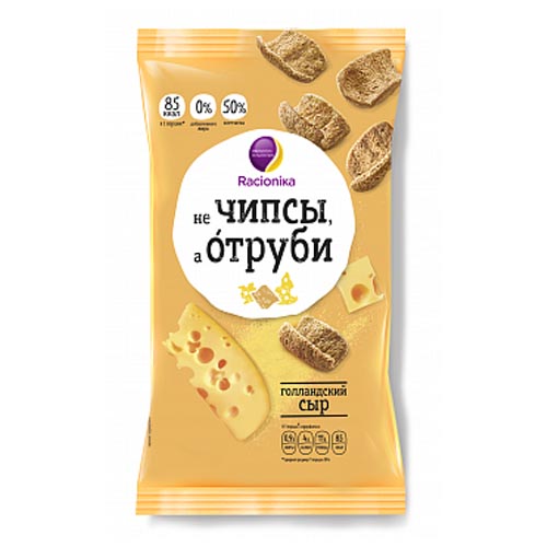 

Racionika Отруби хрустящие Голландский сыр 90 г (Racionika, не Чипсы, а Отруби), не Чипсы, а Отруби