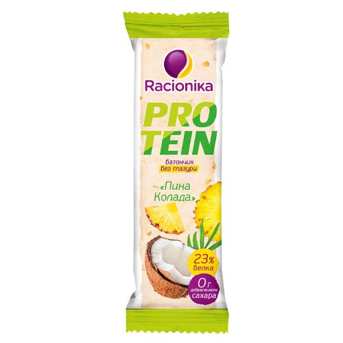 Рационика Protein батончик высокобелковый ПиноКолада 45 г (Racionika, Racionika Protein) фото 0