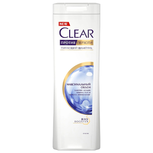 

Clear Шампунь Максимальный объем 400 мл (Clear, Шампуни), Шампуни