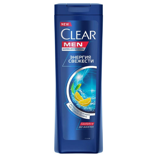 Клиа Шампунь Men Энергия свежести, 400 мл (Clear, Шампуни) фото 0