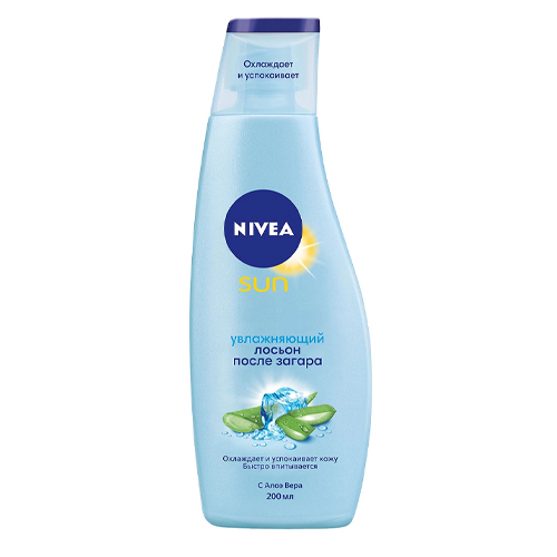 Нивеа Увлажняющий лосьон после загара 200 мл (Nivea, Защита от солнца) фото 0