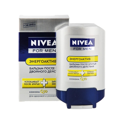 Нивеа Бальзам после бритья двойного действия Заряд Энергии 100 мл (Nivea, Для мужчин) фото 0