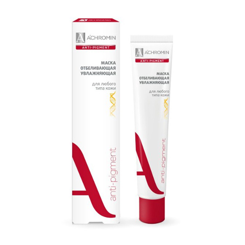 

Achromin Маска отбеливающая и увлажняющая 75 мл (Achromin, Anti Pigment), Anti Pigment