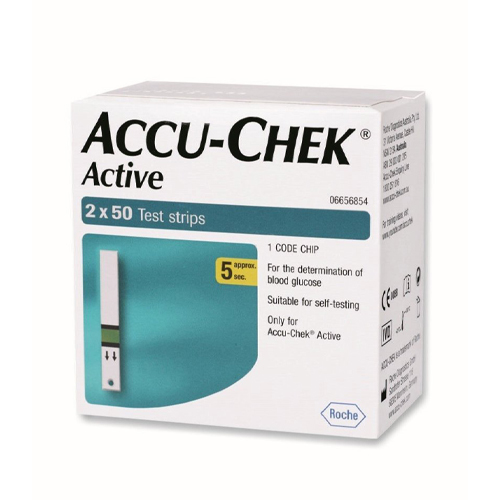 

Accu-Chek Тест-полоски актив N100/2Х50/ (Accu-Chek, Active), Active