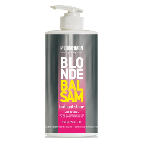 

Protokeratin Бальзам коррекция и непревзойденный уход за блондированными волосами 750 мл (Protokeratin, Family коллекция), Family коллекция