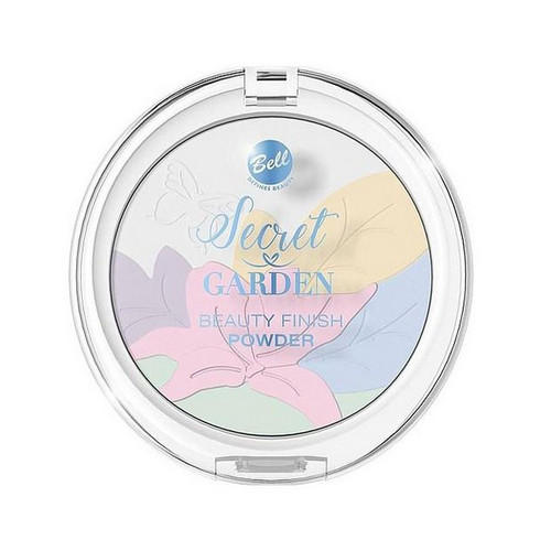 Пудра Многоцветная корректирующая декоративная Secret Garden Beauty Finish Powder 9 г (Bell, Для лица) пудра корректирующая bell