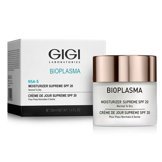 Купить GIGI Крем увлажняющий для нормальной и сухой кожи с SPF 20 50 мл (GIGI, Bioplasma), Израиль