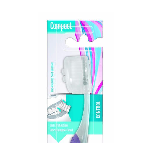Зубная Щетка компактная головка Isodent Compact 1 шт. (Blanx, Isodent) зубная щетка средней жесткости isodent medium 1 шт blanx isodent