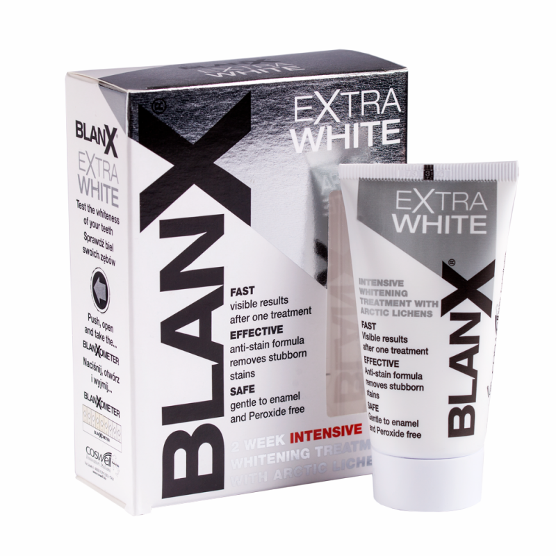 Бланкс Интенсивно отбеливающая зубная паста Extra White, 50 мл (Blanx, Зубные пасты Blanx) фото 0