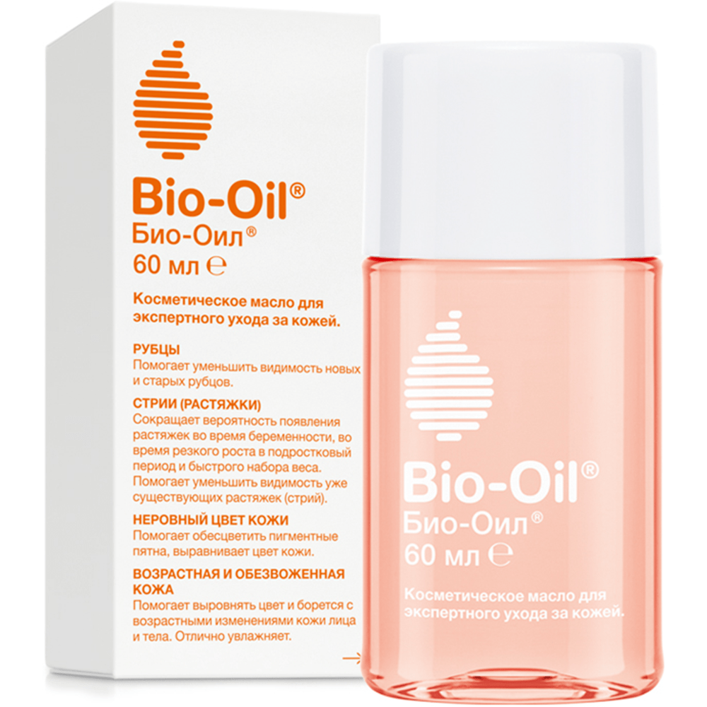Био-Ойл Масло косметическое от шрамов, растяжек и неровного тона, 60 мл (Bio-Oil, ) фото 0