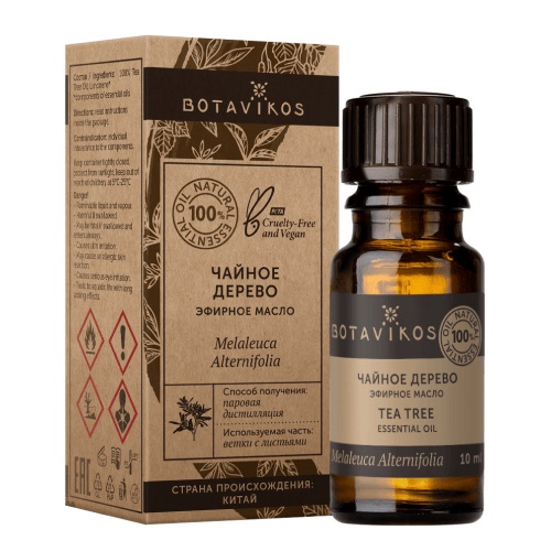 Botavikos Эфирное масло 100% Чайное дерево 10 мл (Botavikos, Эфирные масла) эфирные масла илань vicky