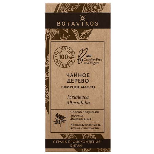 Ботавикос Эфирное масло 100% Чайное дерево 10 мл (Botavikos, Эфирные масла) Ботавикос Эфирное масло 100% Чайное дерево 10 мл (Botavikos, Эфирные масла) фото 2