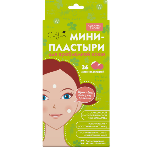 Сеттуа Мини-пластыри для проблемной кожи 36 шт. (Cettua, Для лица) фото 0