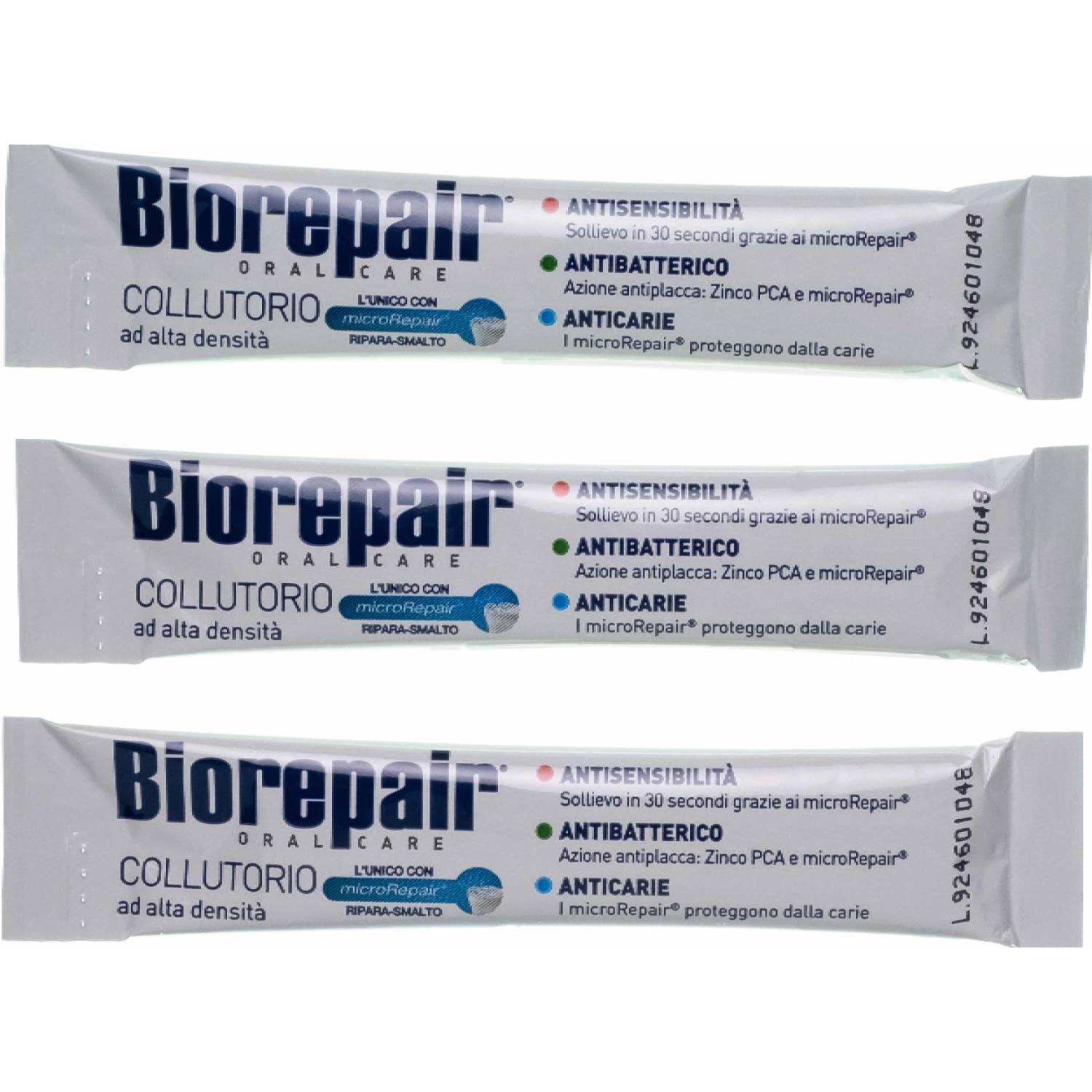 Биорепейр Концентрированная жидкость для полоскания полости рта (12 стик. по 12 мл) (Biorepair, Ежедневная забота) фото 1