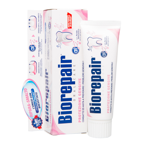 Биорепейр Зубная паста для защиты десен Gum Protection, 75 мл (Biorepair, Ежедневная забота) фото 6
