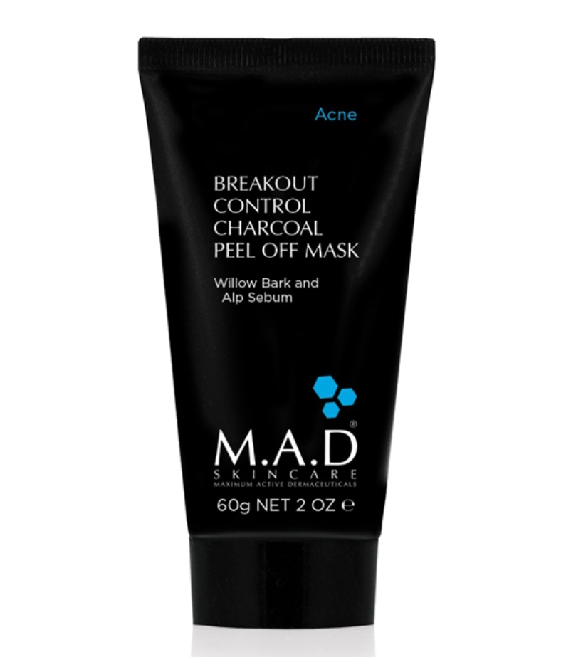 Мад Отшелушивающая маска-пленка с углем, 60 мл (M.A.D., Acne) фото 0