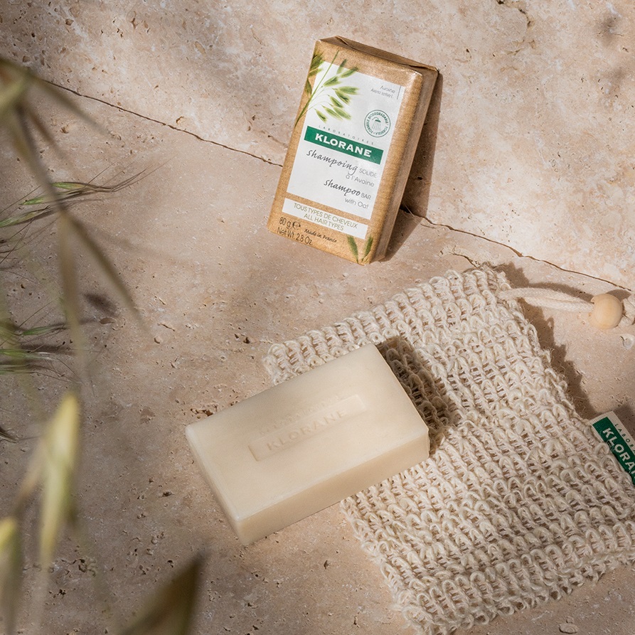 Клоран Брусковый шампунь с молочком овса, 80 г (Klorane, Овес) фото 3