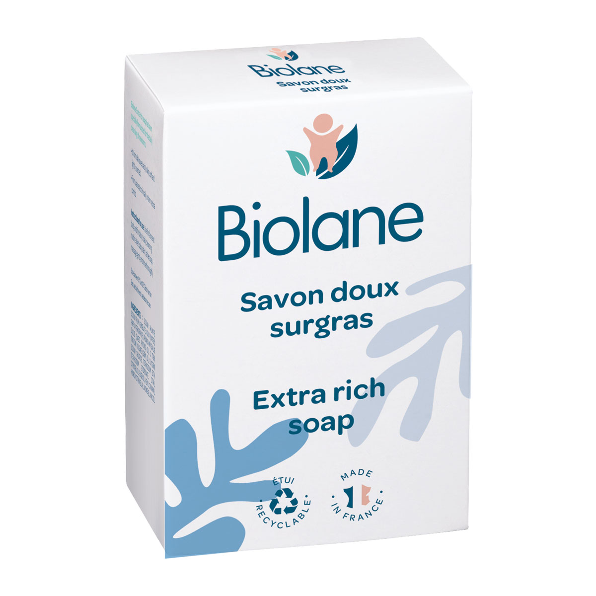 Биолан Мыло туалетное детское питательное Extra Rich Soap, 150 гр (Biolane, Купание малыша) фото 0
