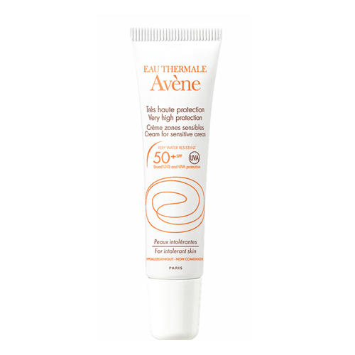 Авен Солнцезащитный крем SPF 50 с минеральным экраном для чувствительных зон 15 мл (Avene, Suncare) фото 1