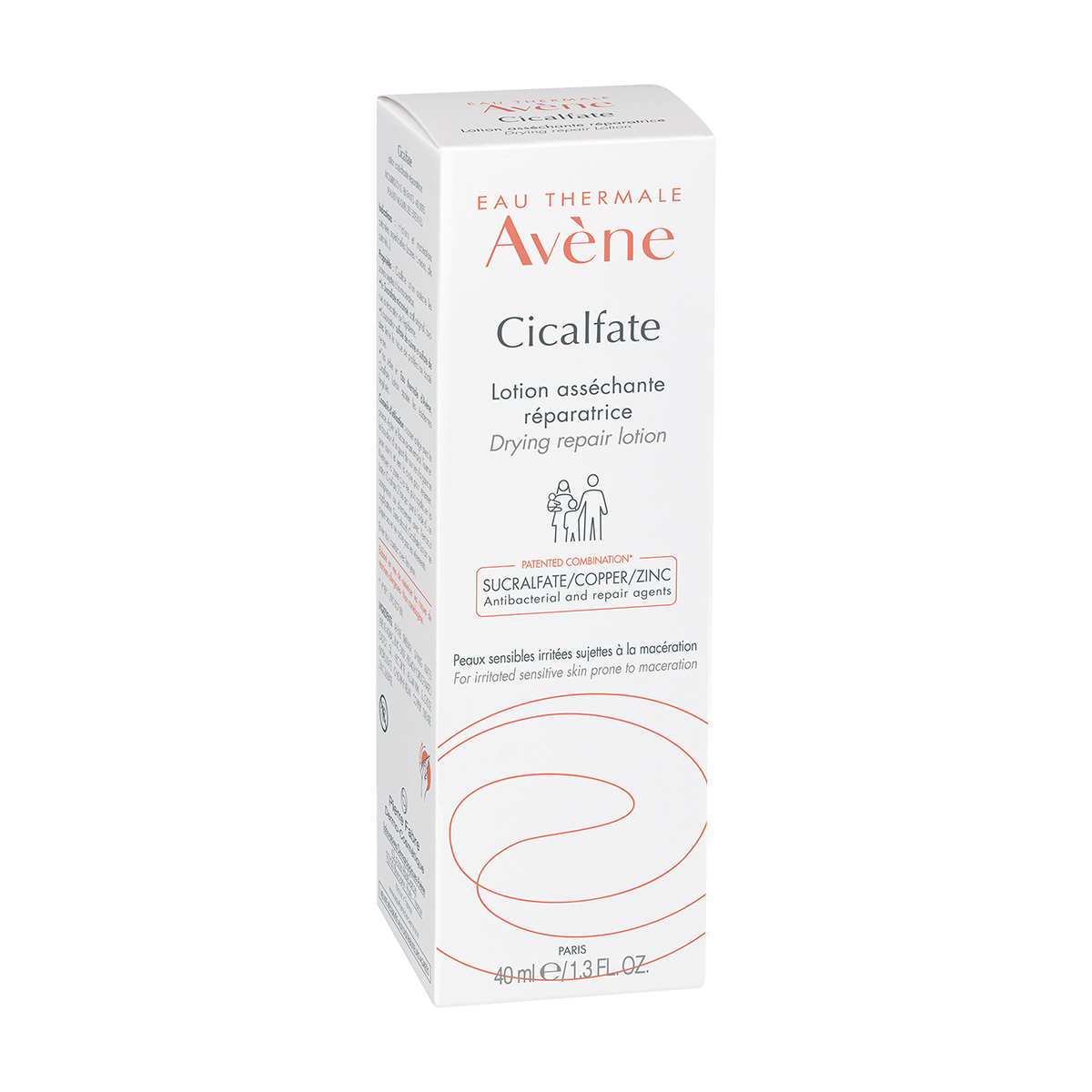 Авен Подсушивающий лосьон Сикальфат, 40 мл (Avene, Cicalfate) Авен Подсушивающий лосьон Сикальфат, 40 мл (Avene, Cicalfate) фото 4