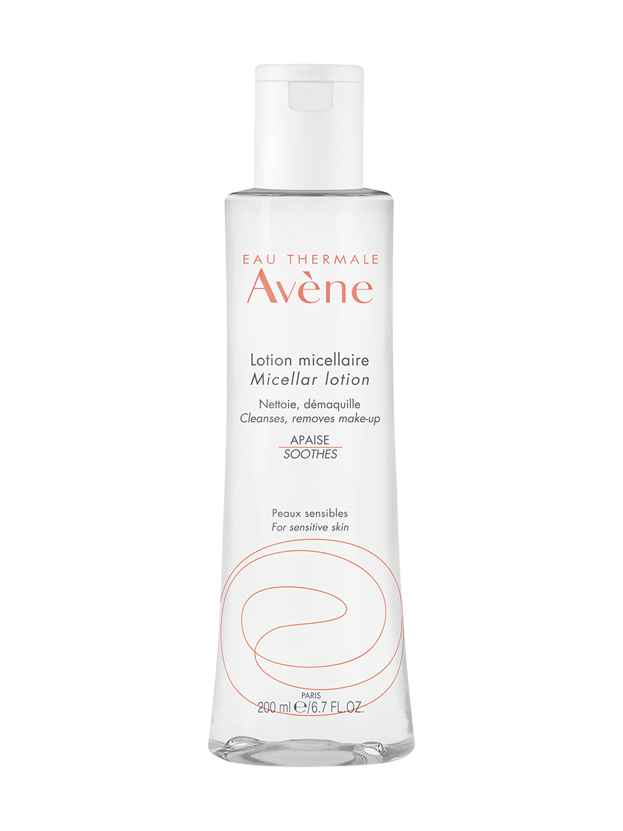 Avene Мицеллярный лосьон для очищения кожи и удаления макияжа 200 мл (Avene, Sensibles)