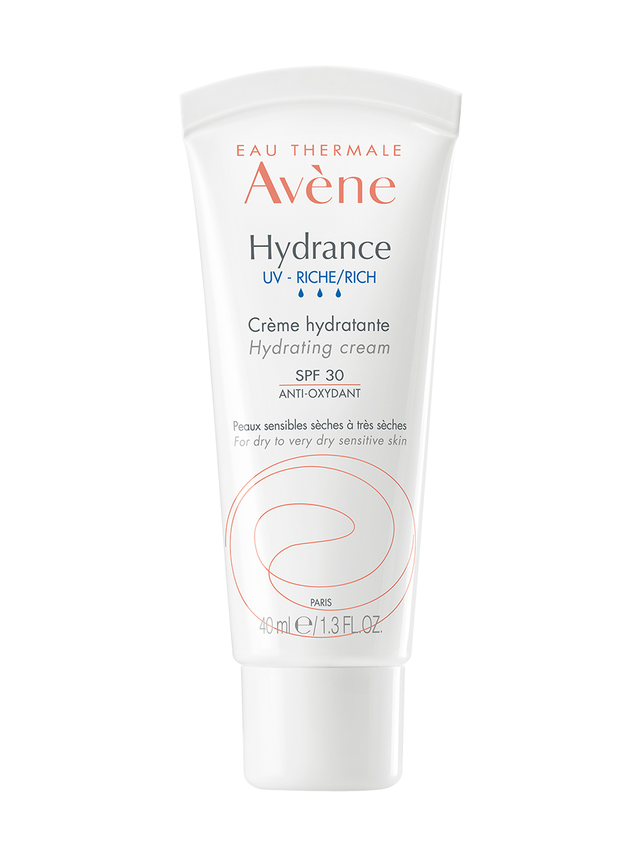 Avene Насыщенный крем SPF30, 40 мл (Avene, Hydrance) avene набор лосьон мягкий тонизирующий 100 мл эмульсия hydrance legre spf30 40 мл