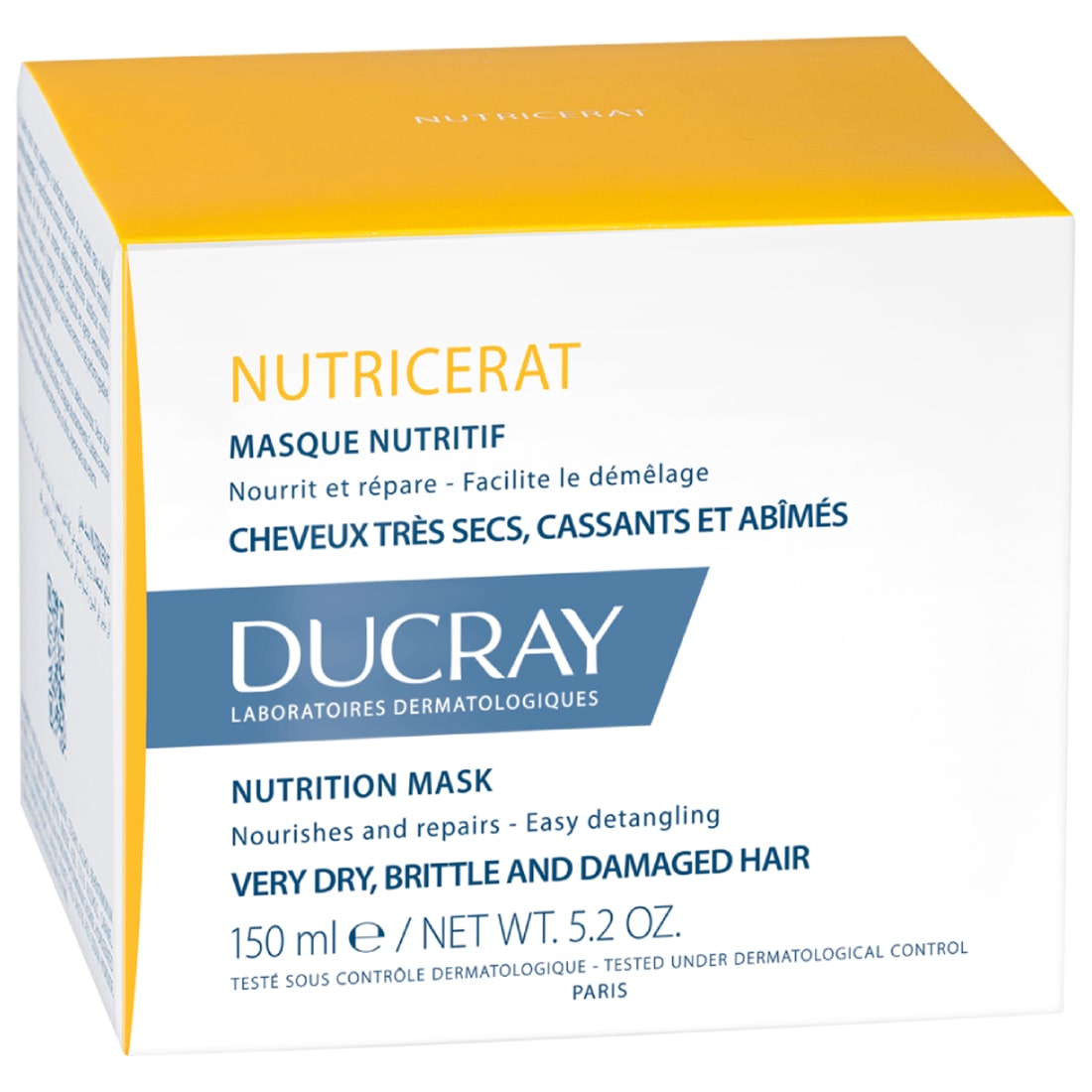 Дюкрэ Сверхпитательная маска для сухих волос, 150 мл (Ducray, Nutricerat) Дюкрэ Сверхпитательная маска для сухих волос, 150 мл (Ducray, Nutricerat) фото 2