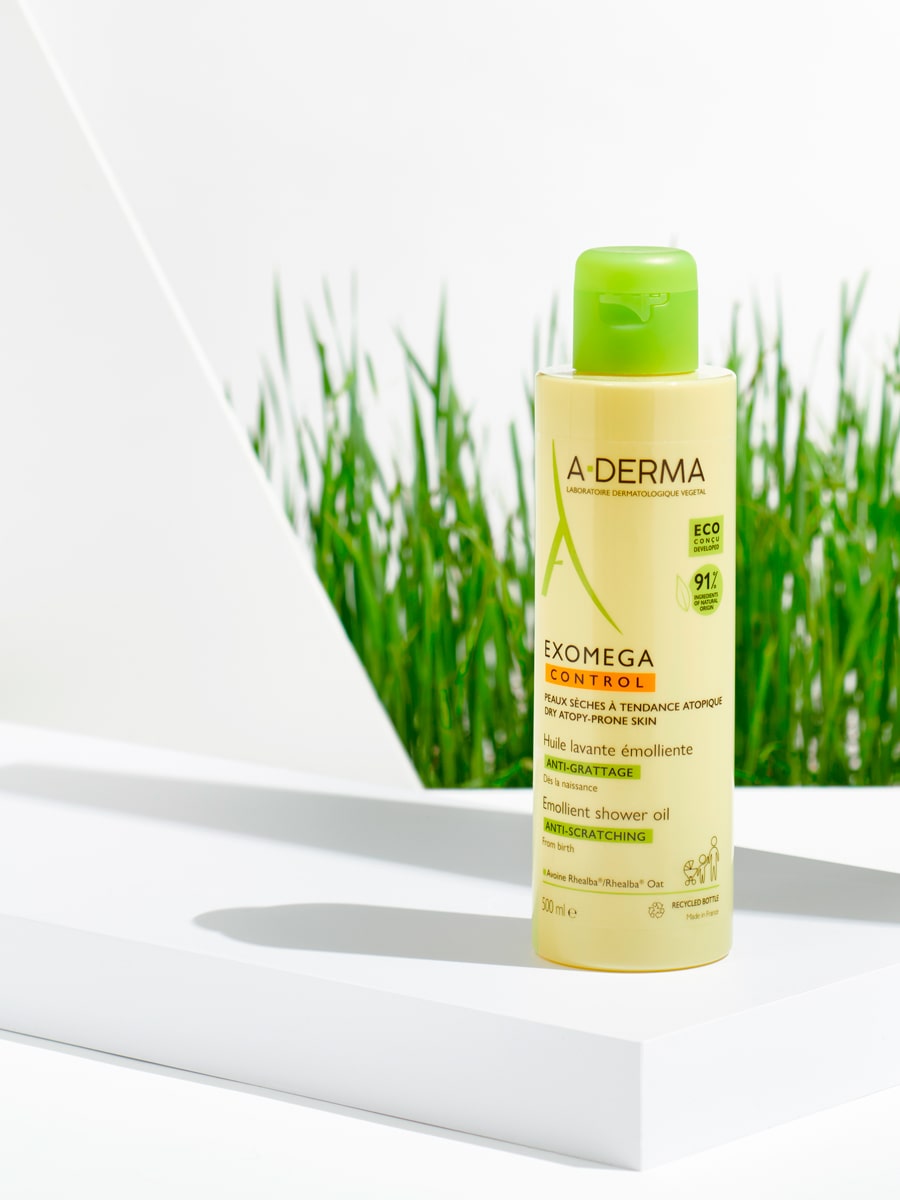 Адерма Смягчающее очищающее масло, 500 мл (A-Derma, Exomega Control) Адерма Смягчающее очищающее масло, 500 мл (A-Derma, Exomega Control) фото 7