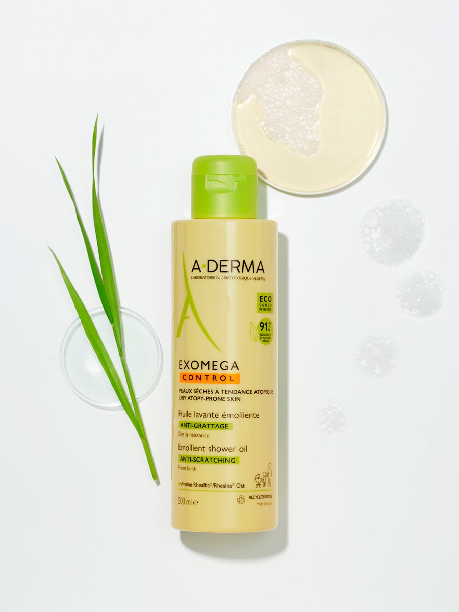 Адерма Смягчающее очищающее масло, 500 мл (A-Derma, Exomega Control) Адерма Смягчающее очищающее масло, 500 мл (A-Derma, Exomega Control) фото 8