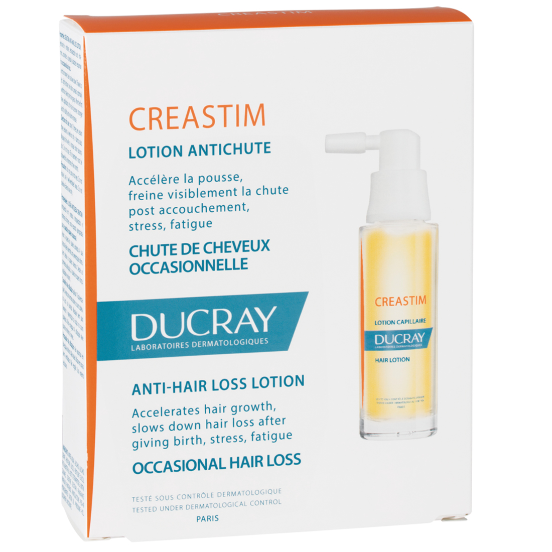Дюкрэ Лосьон против выпадения волос, 2 х 30 мл (Ducray, Creastim) фото 4