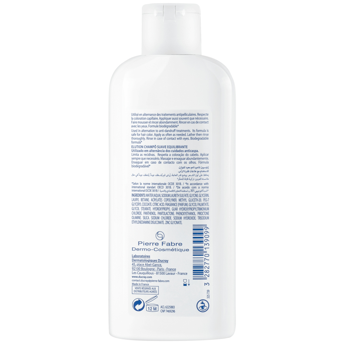 Дюкрэ Оздоравливающий шампунь, 200 мл (Ducray, Elution) фото 7