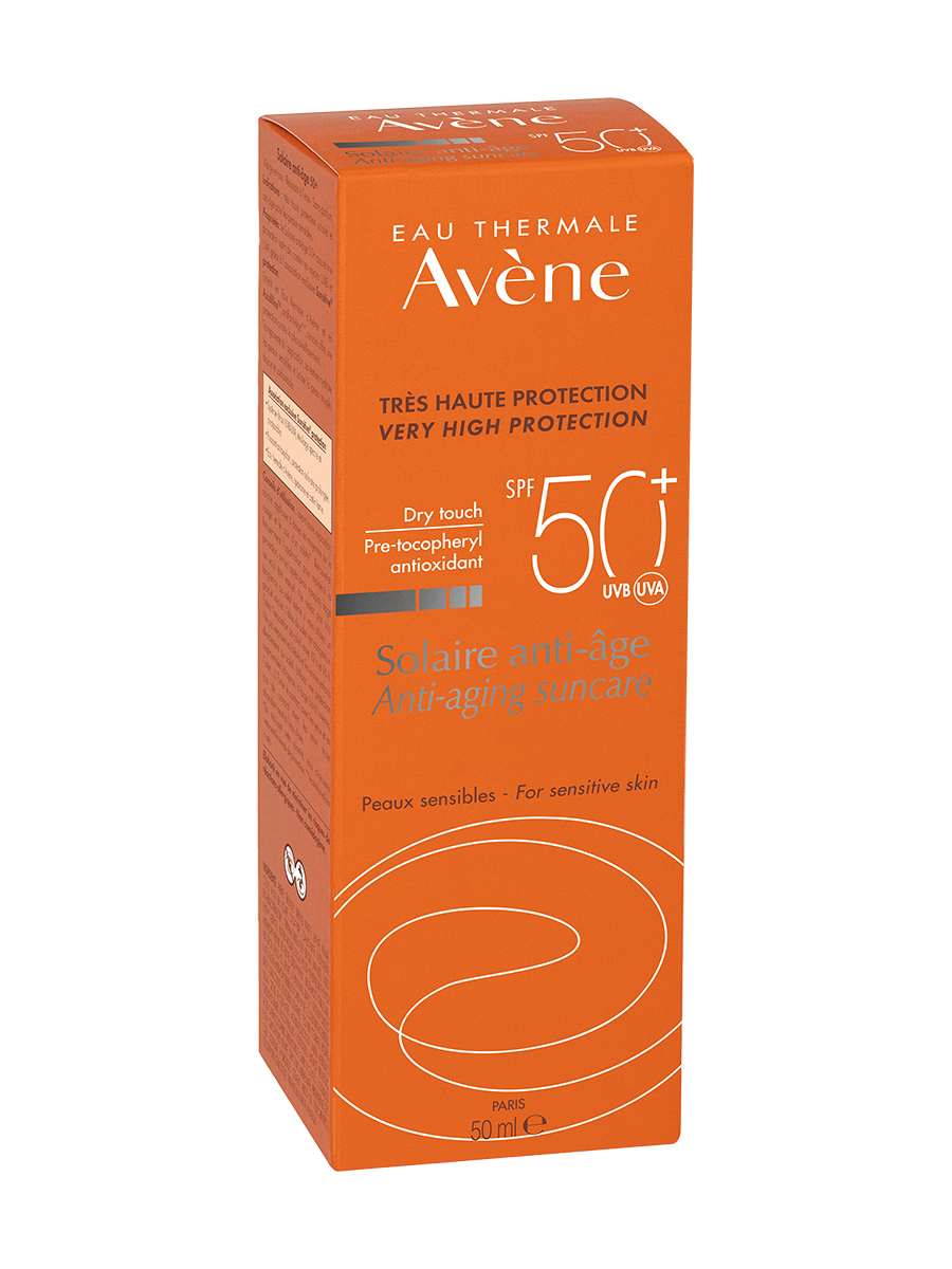 Авен Антивозрастная защита от солнца Anti-aging suncare SPF50+, 50 мл (Avene, Suncare) Авен Антивозрастная защита от солнца Anti-aging suncare SPF50+, 50 мл (Avene, Suncare) фото 4