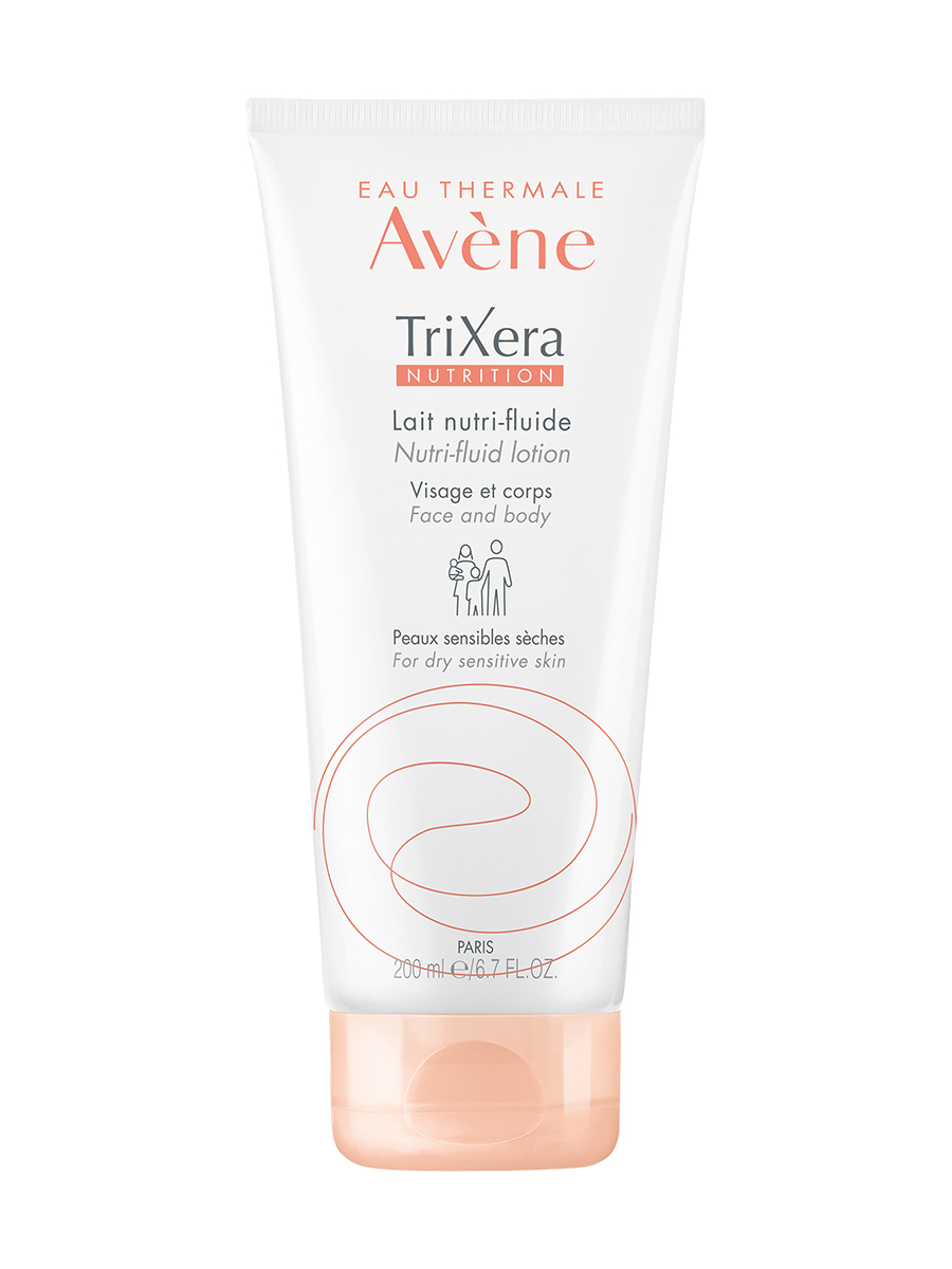 Avene Трикзера Nutrition Легкое питательное молочко, 200 мл (Avene, TriXera+)