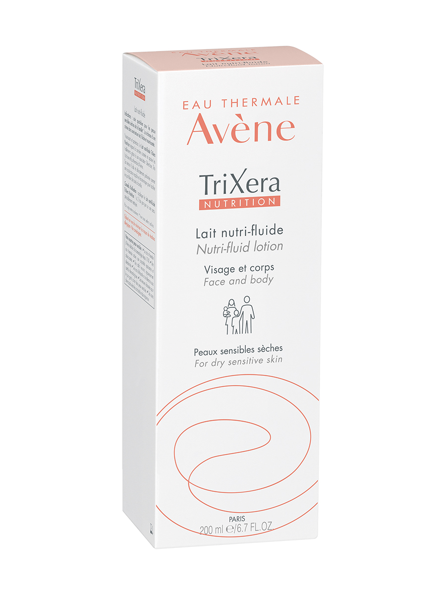 Авен Трикзера Nutrition Легкое питательное молочко, 200 мл (Avene, TriXera+) фото 5