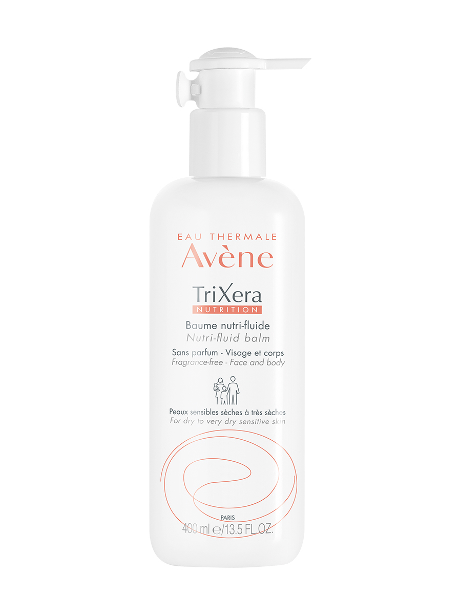Авен Трикзера Nutrition Легкий питательный бальзам, 400 мл (Avene, TriXera+) фото 0
