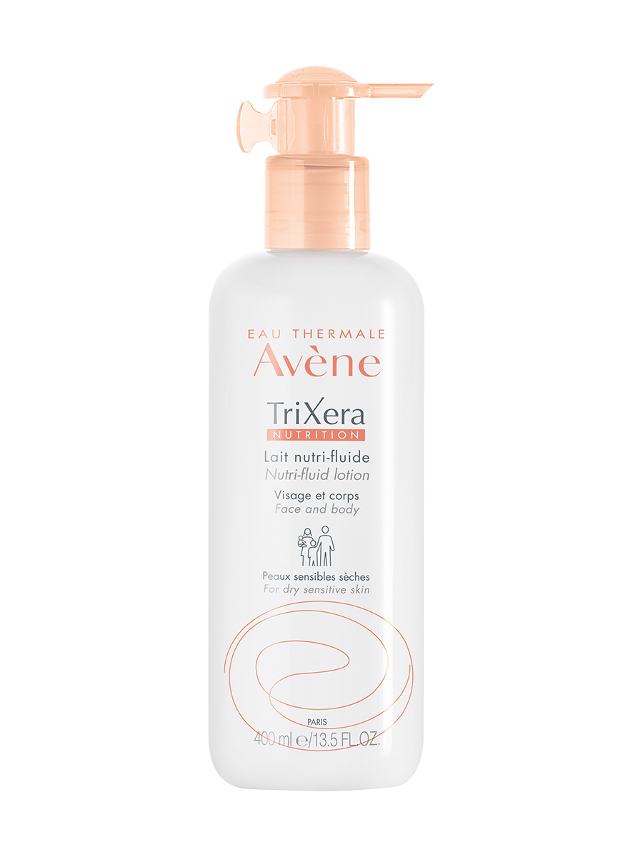 Авен Трикзера Nutrition Легкое питательное молочко, 400 мл (Avene, TriXera+) фото 0