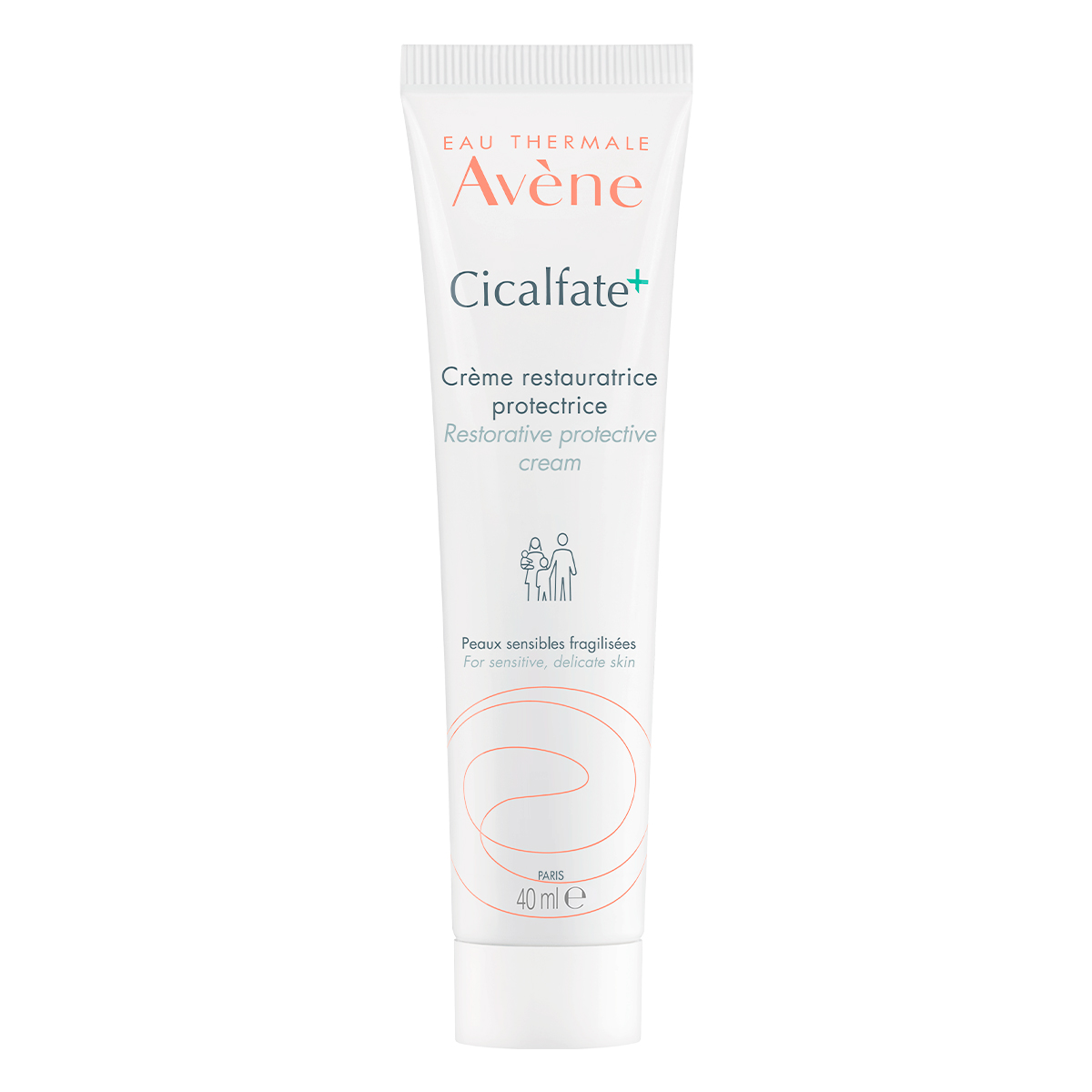 Avene Восстанавливающий защитный крем, 40 мл (Avene, Cicalfate) крем для тела avene крем восстанавливающий защитный cicalfate repairing protective cream