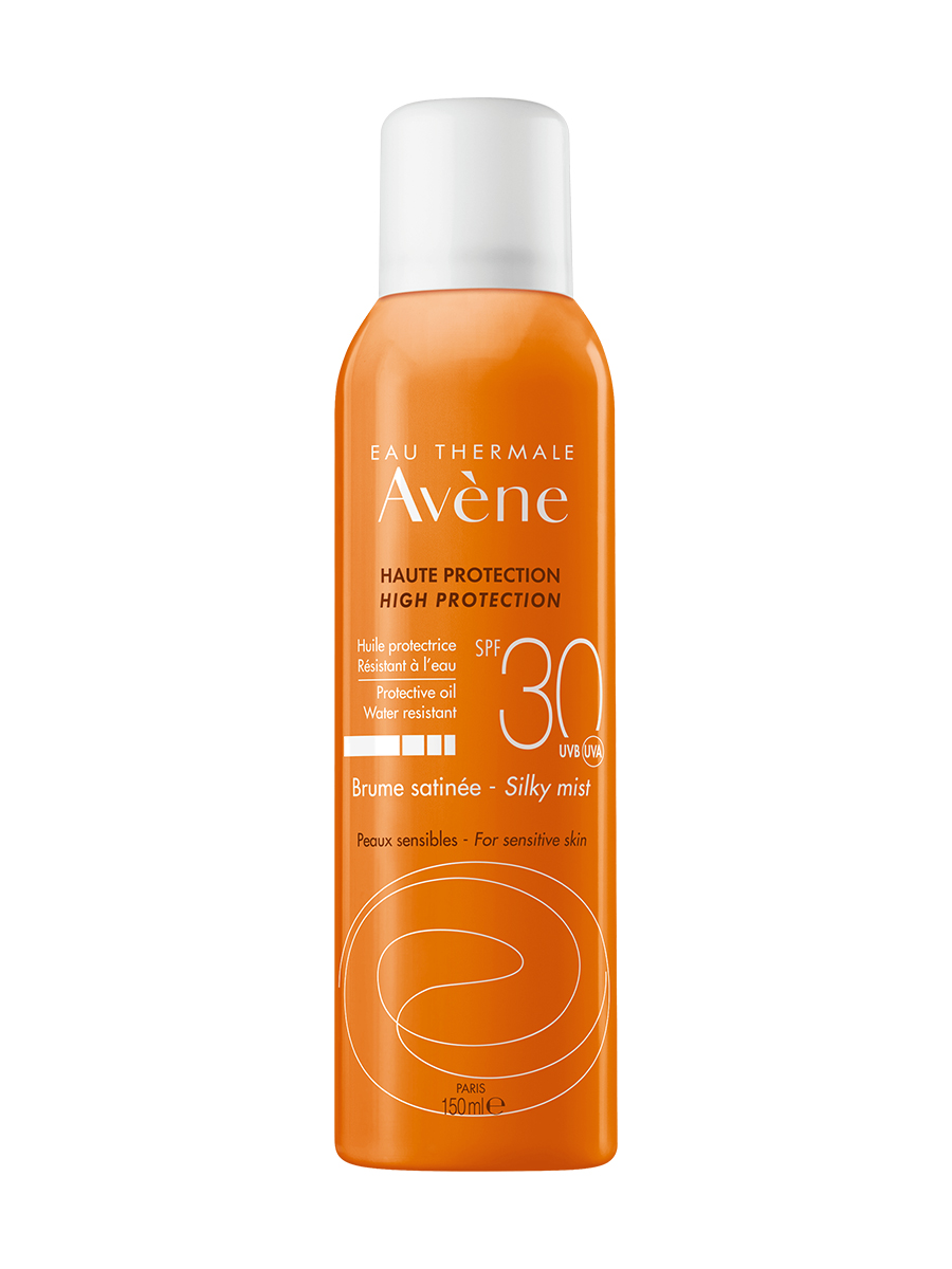 Avene Солнцезащитный невесомый масло-спрей SPF 30, 150 мл (Avene, Suncare) солнцезащитный спрей для тела clarins солнцезащитное масло спрей для тела и волос spf 30 huile en brume solaire