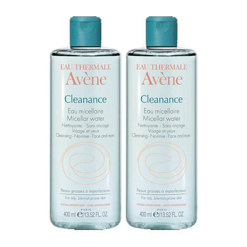 Авен Набор Клинанс Мицеллярная вода Cleanance 400 мл х 2 шт. (Avene, Cleanance) фото 0