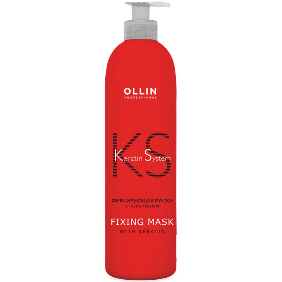 Оллин Професионал Фиксирующая маска с кератином, 500 мл (Ollin Professional, Keratin System) фото 0